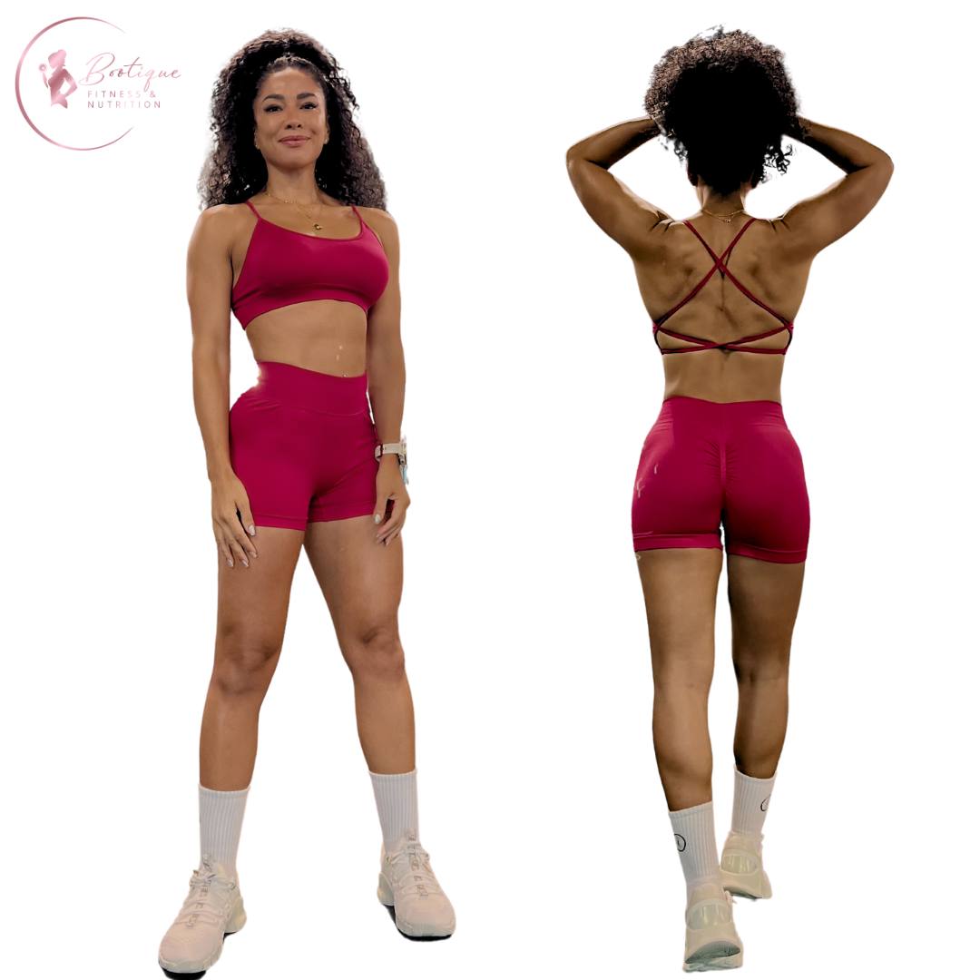 [JEMxBootique] Latina Kiss shorts set (do size up by one sizing)