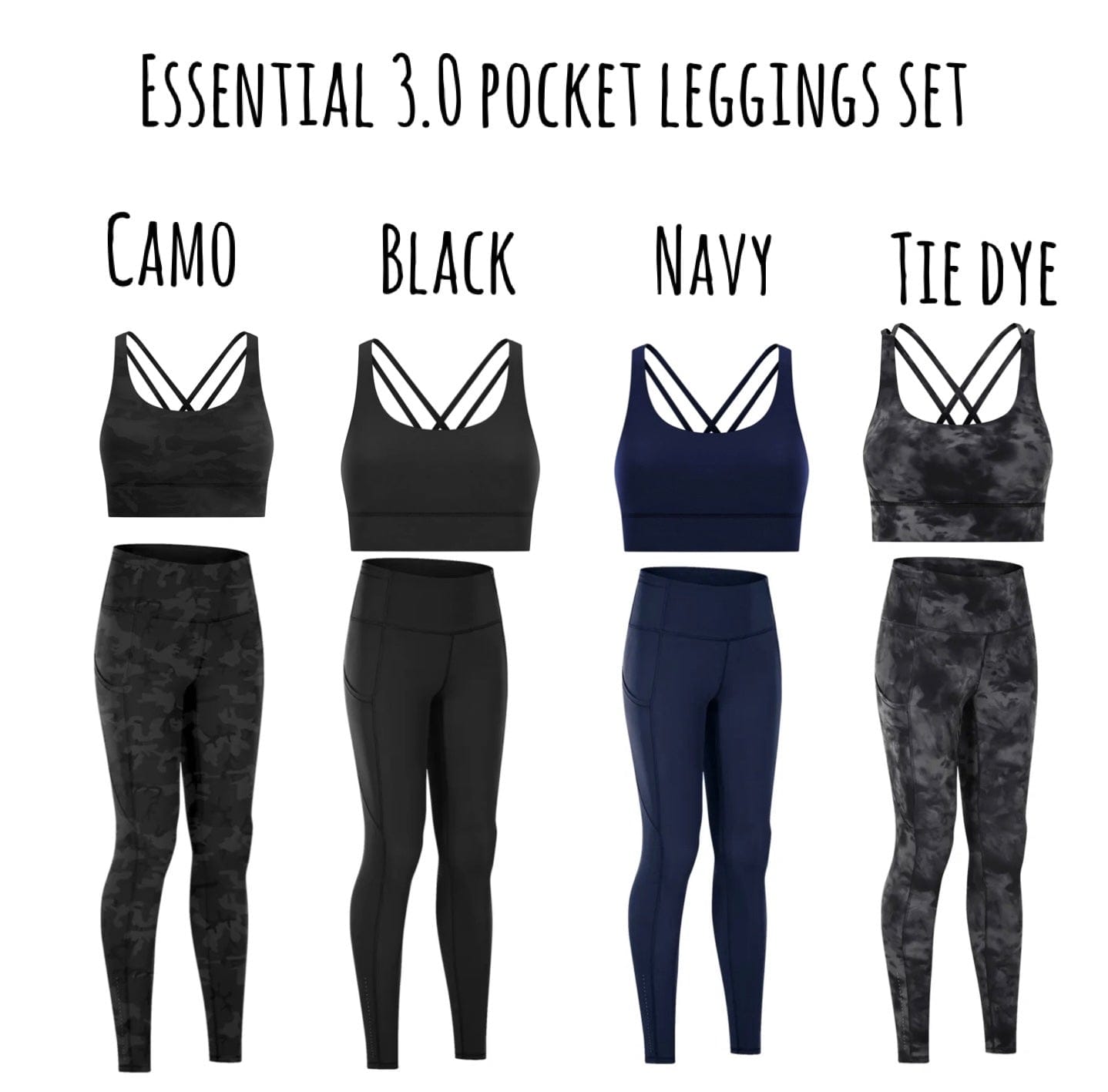Essential pocket leggings set