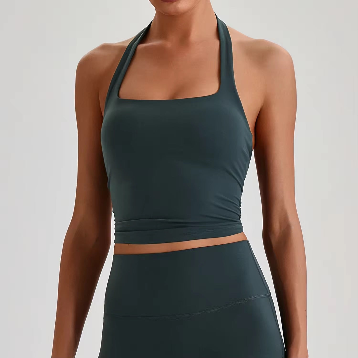 Reine 2026 Halterneck padded tank top (same fabric as Elite series)