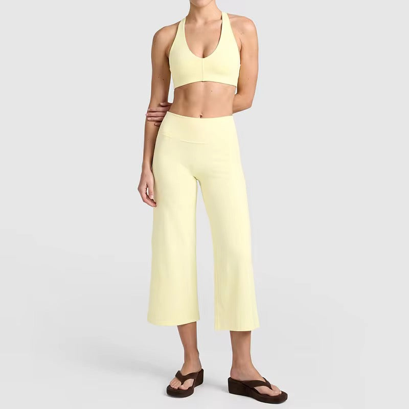 2026 Everyday cross back bra flare set