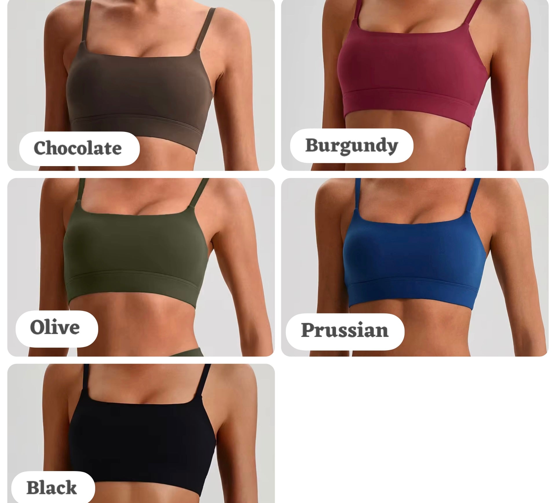 Reset 2026 lite support bra (same fabric as Energy series)