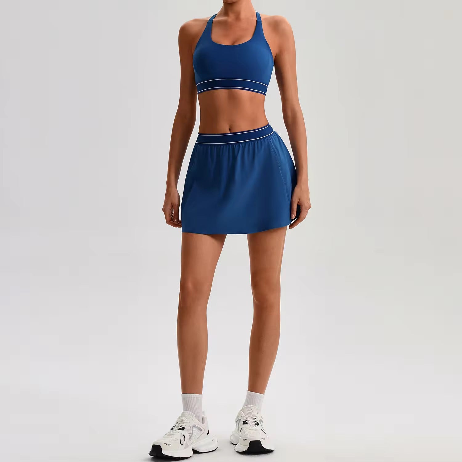 Reset 2026 midline bra skorts set (same fabric as Energy series)