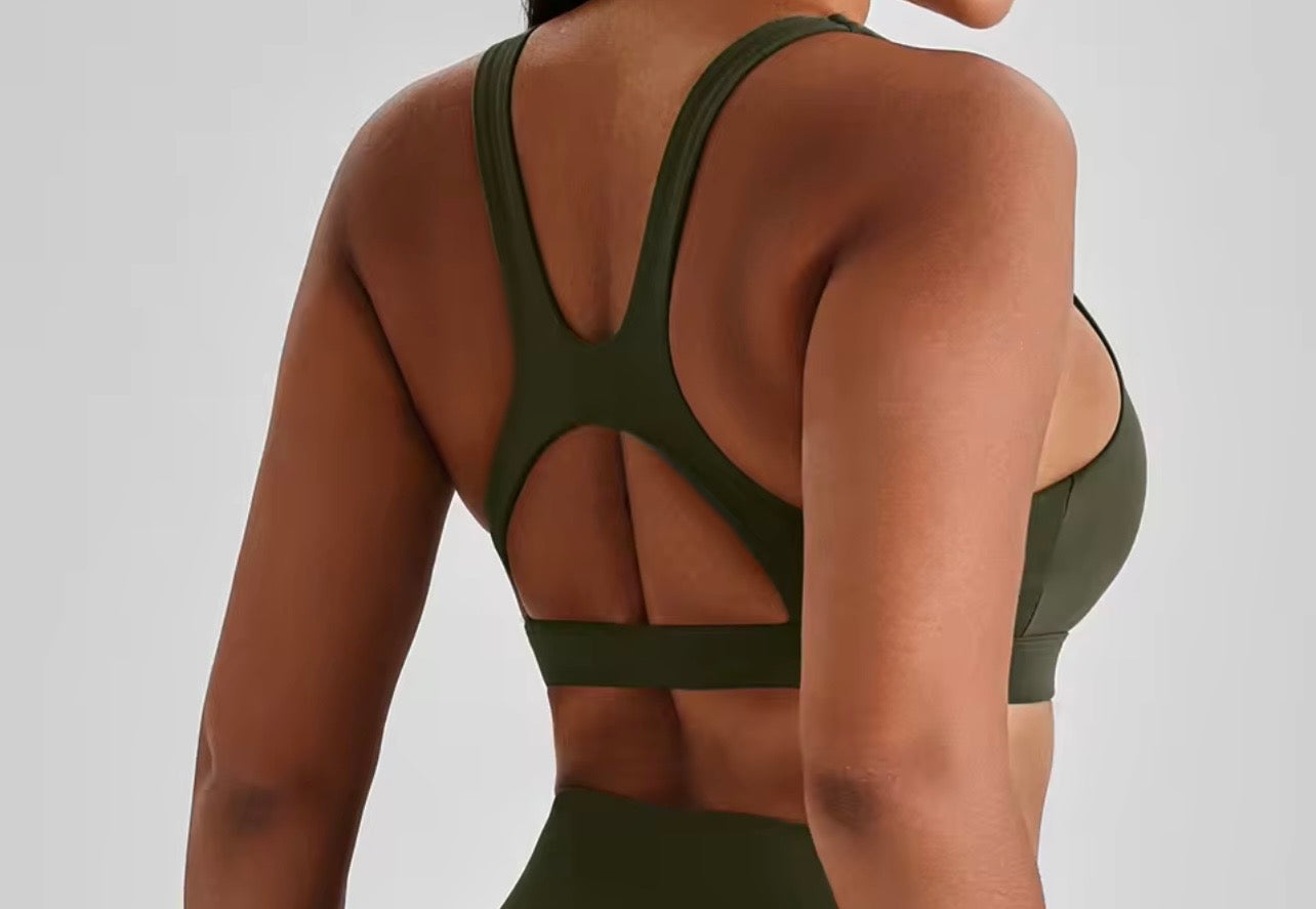 Reset 2026 hollow out midline bra (same fabric as Energy series)