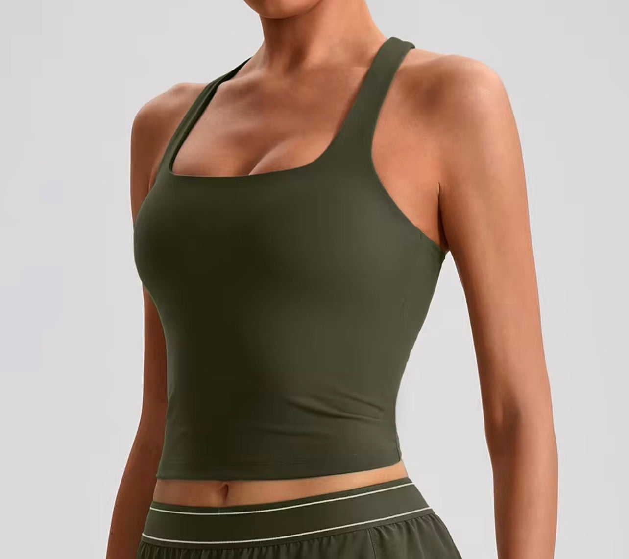 Reset 2026 Racerback tank top (same fabric as Energy series)