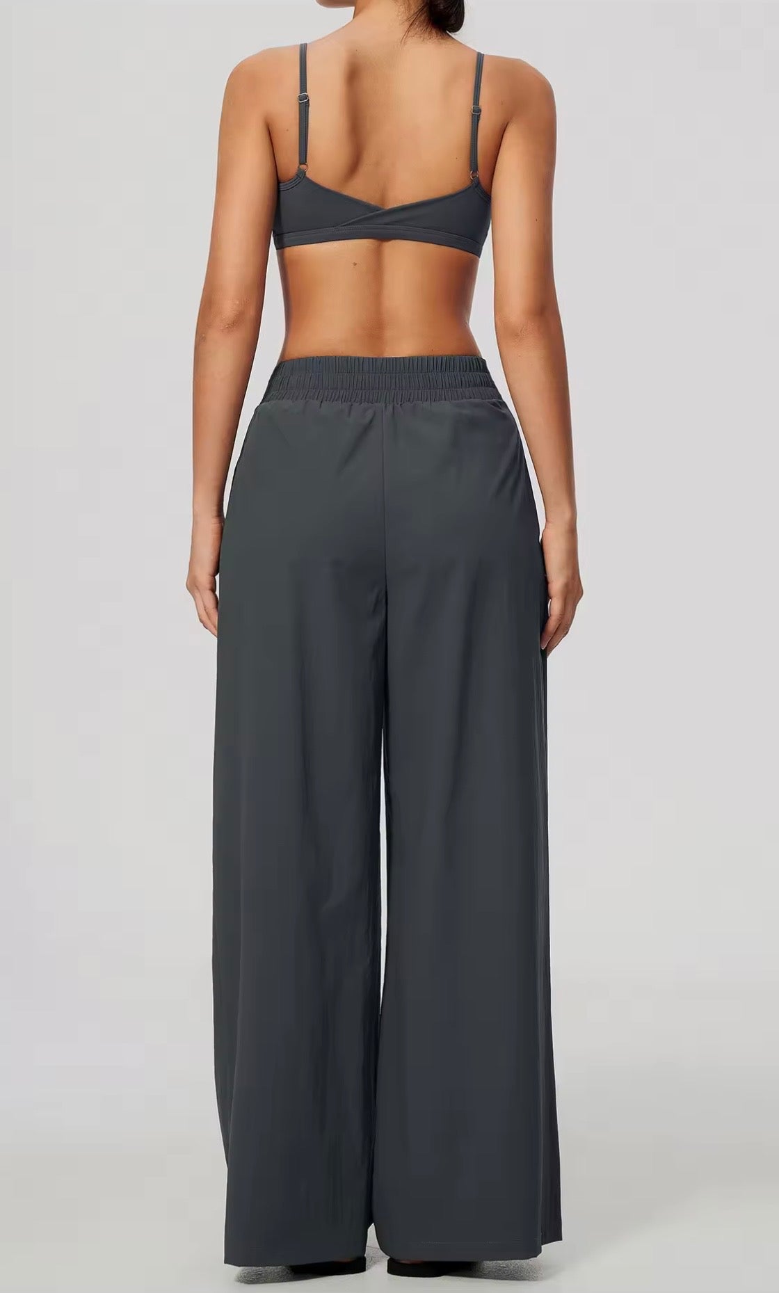 2026 Everyday spaghetti strap bra loose pants set