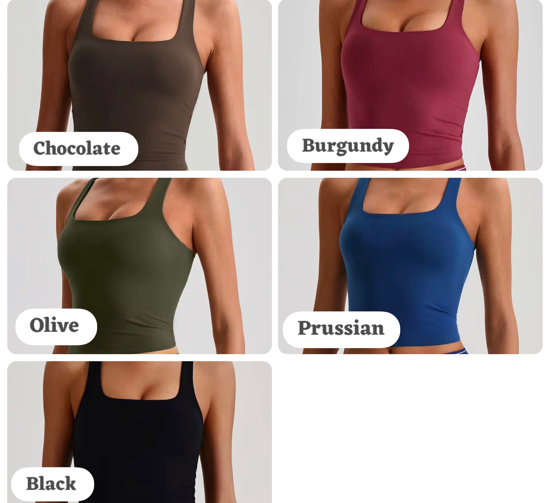 Reset 2026 Racerback tank top (same fabric as Energy series)