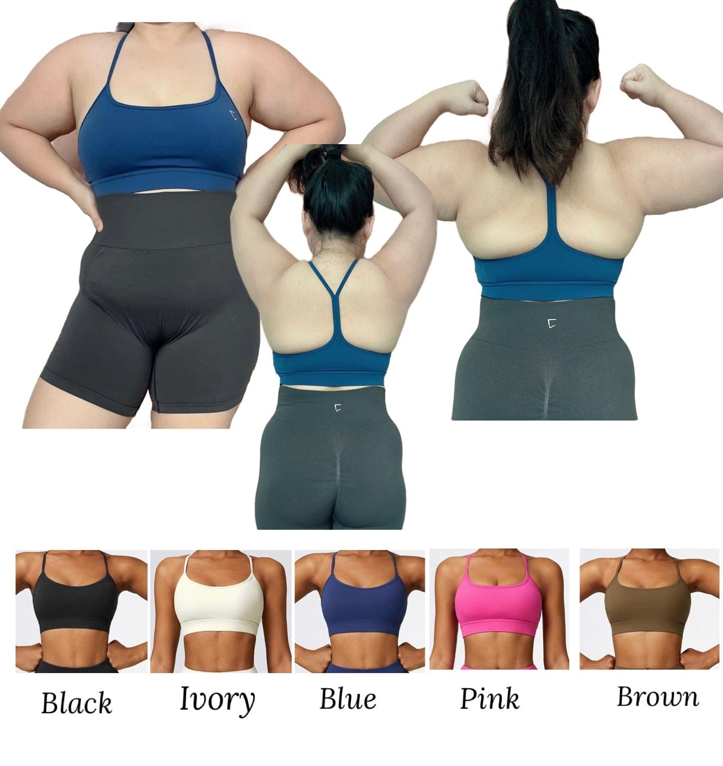Everyday y back bra leggings set(recycled fabric)