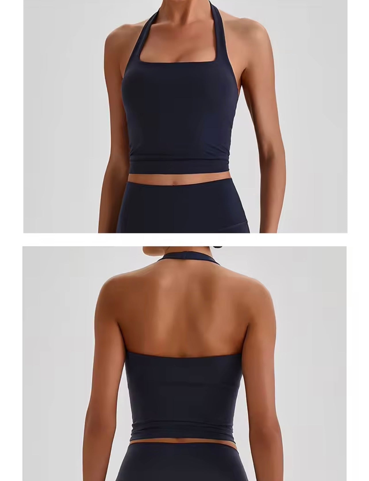 Reine 2026 Halterneck padded tank top (same fabric as Elite series)