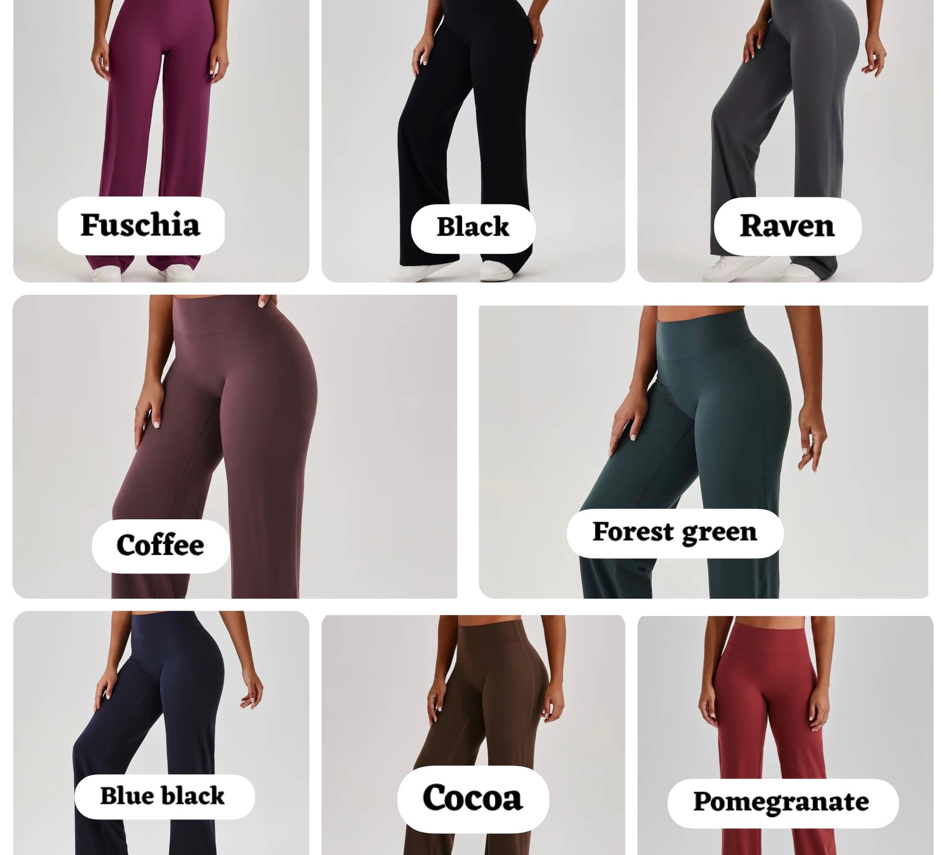 Reine 2026 seamless flare leggings (same fabric as  Elite series)