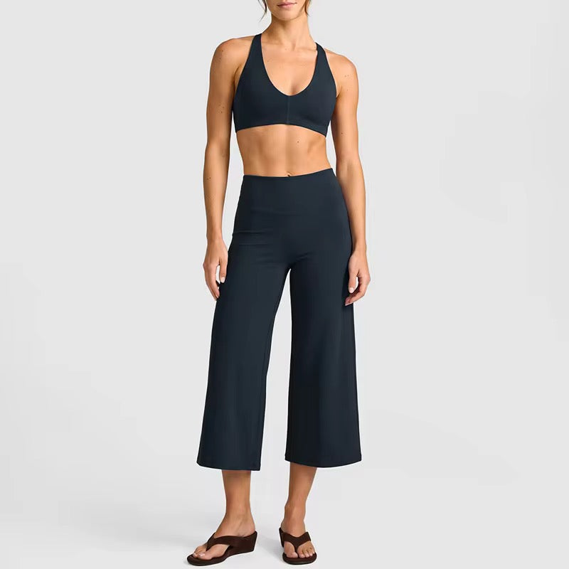 2026 Everyday cross back bra flare set