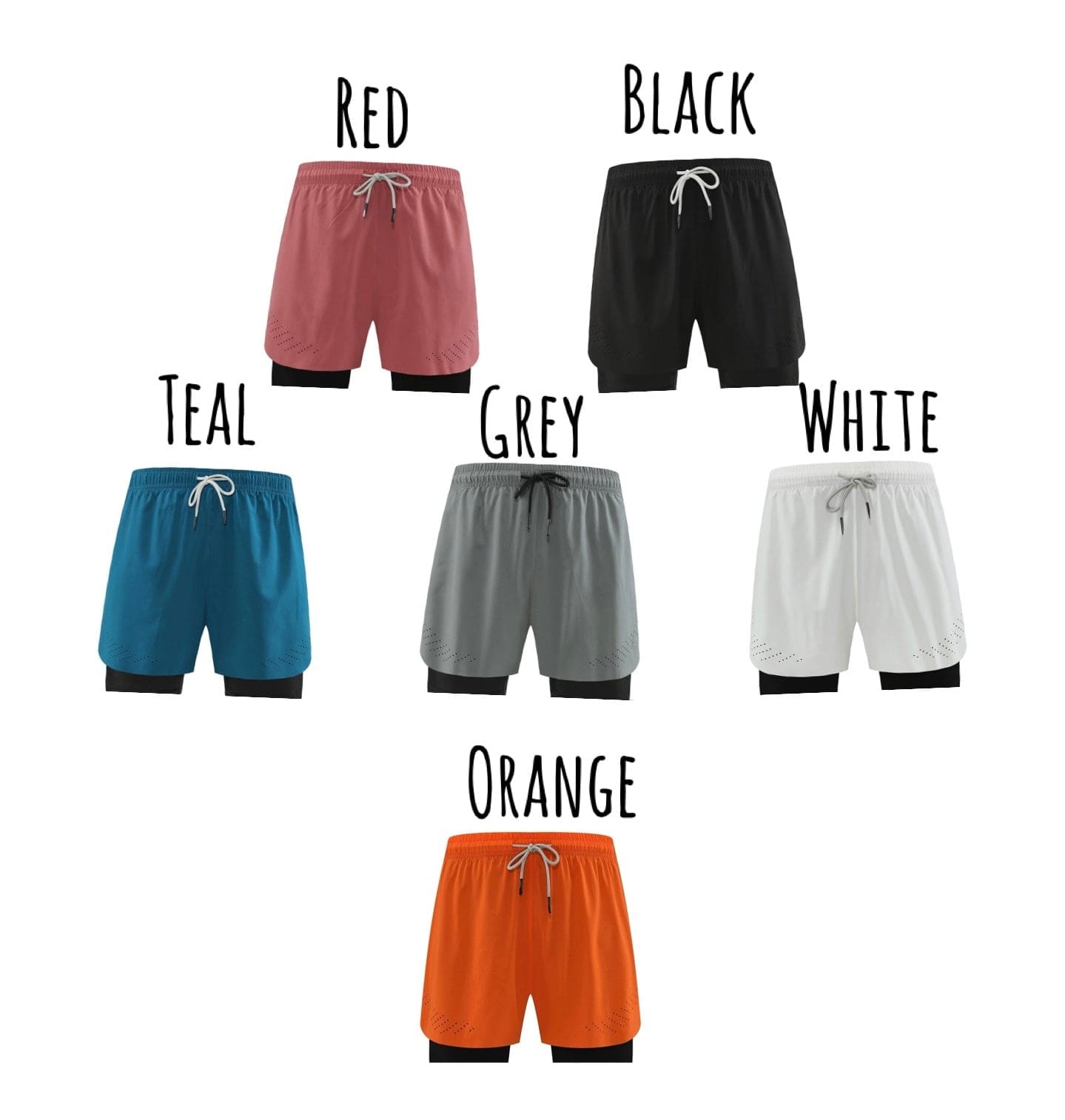 Essential unisex shorts with inner lining