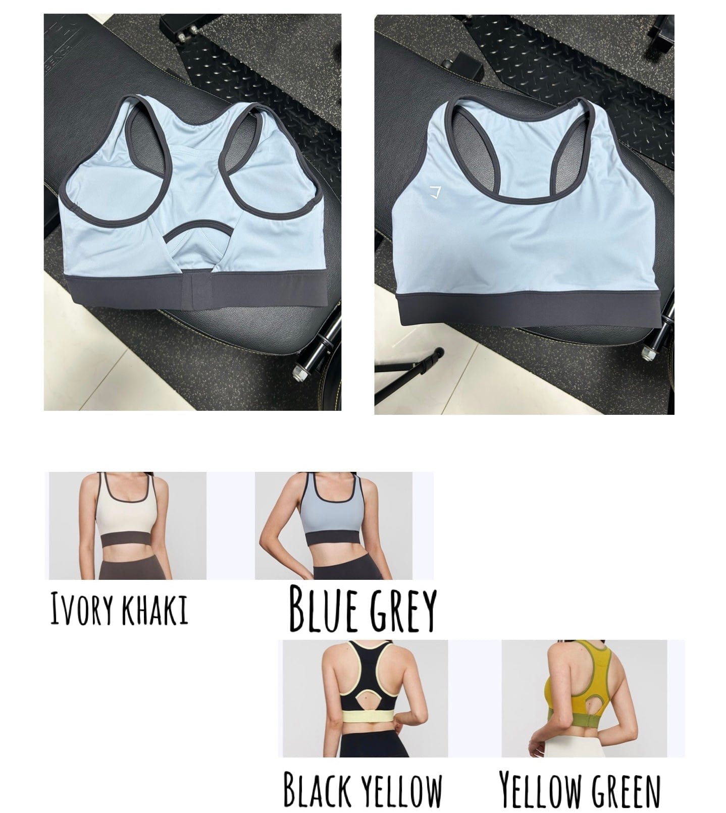 Everyday Racerback clasp built in padding Lycra bra - size 10 fits XL (to be paired with Everyday seamless leggings)