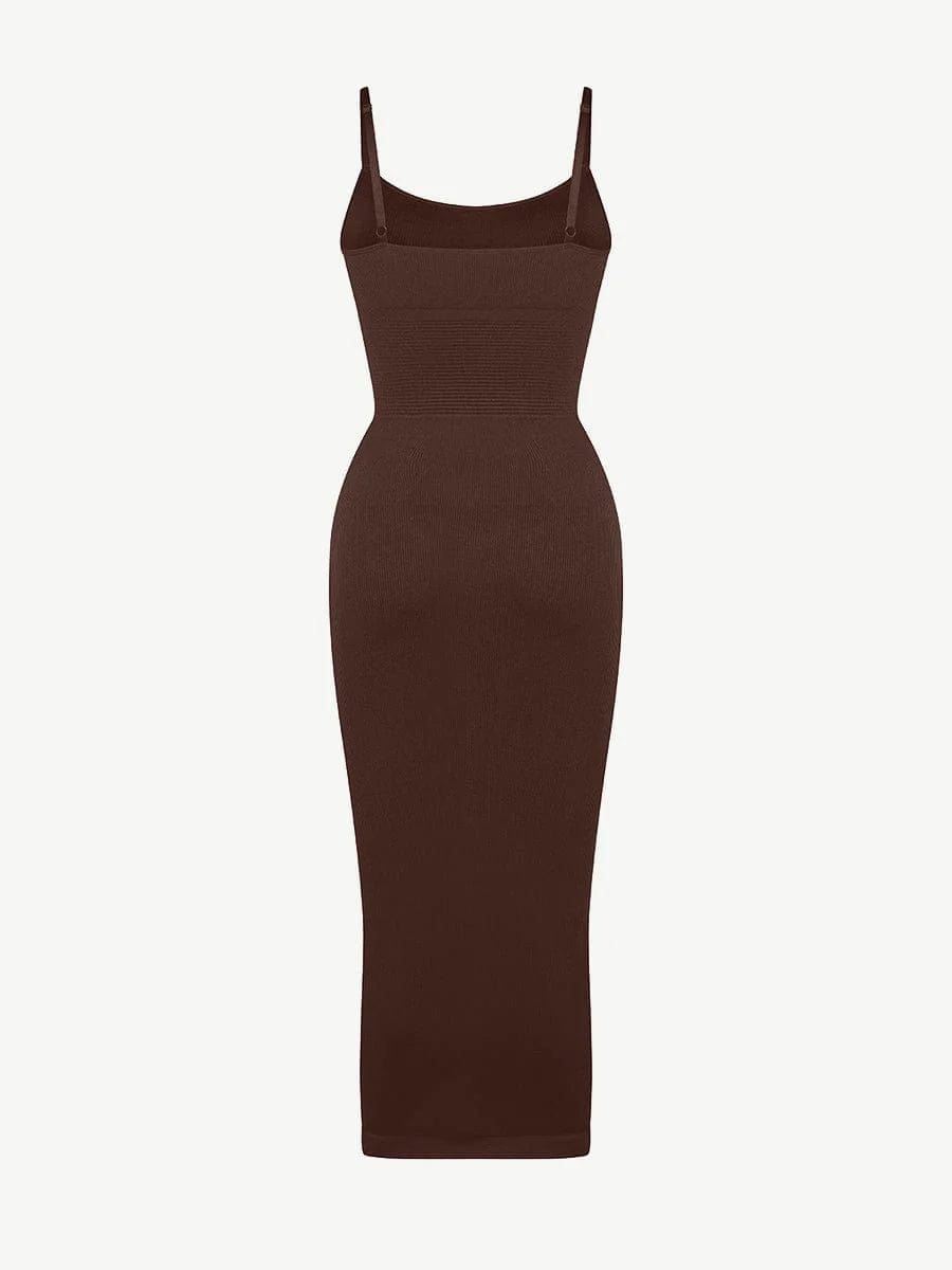 Luxefit Shaper dress (rectangular neck)- spaghetti strap style preorder