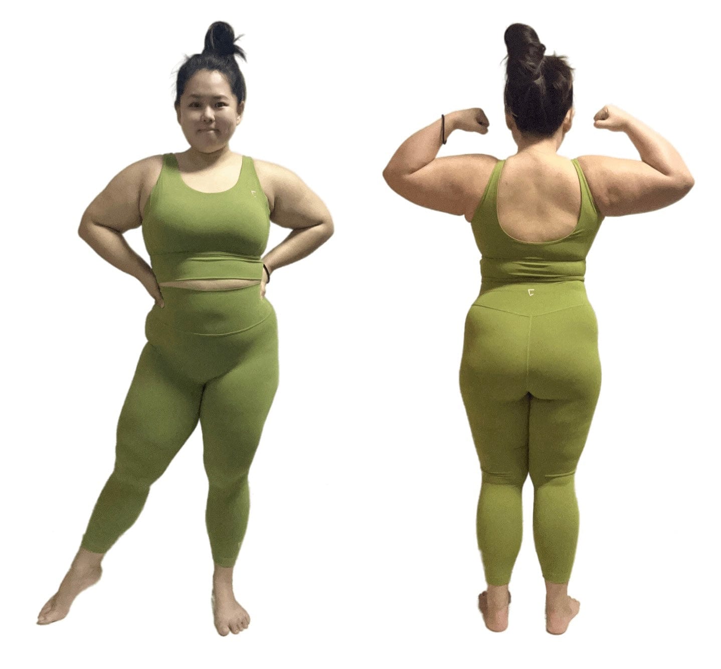 Everyday u back u neck built in padding bra (L can fit XL) - Lycra fabric