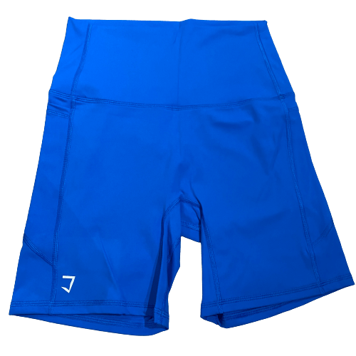 Energy pocket shorts, front side flat