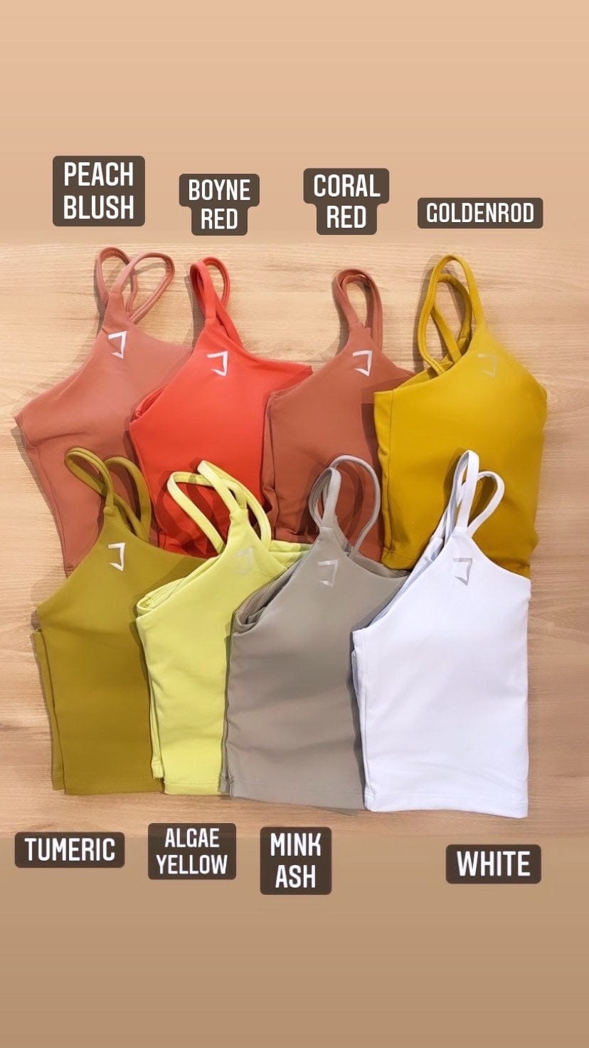 [BUNDLE DEAL BUY 4 FOR 15% OFF] Everyday bra top spaghetti strap style (II)