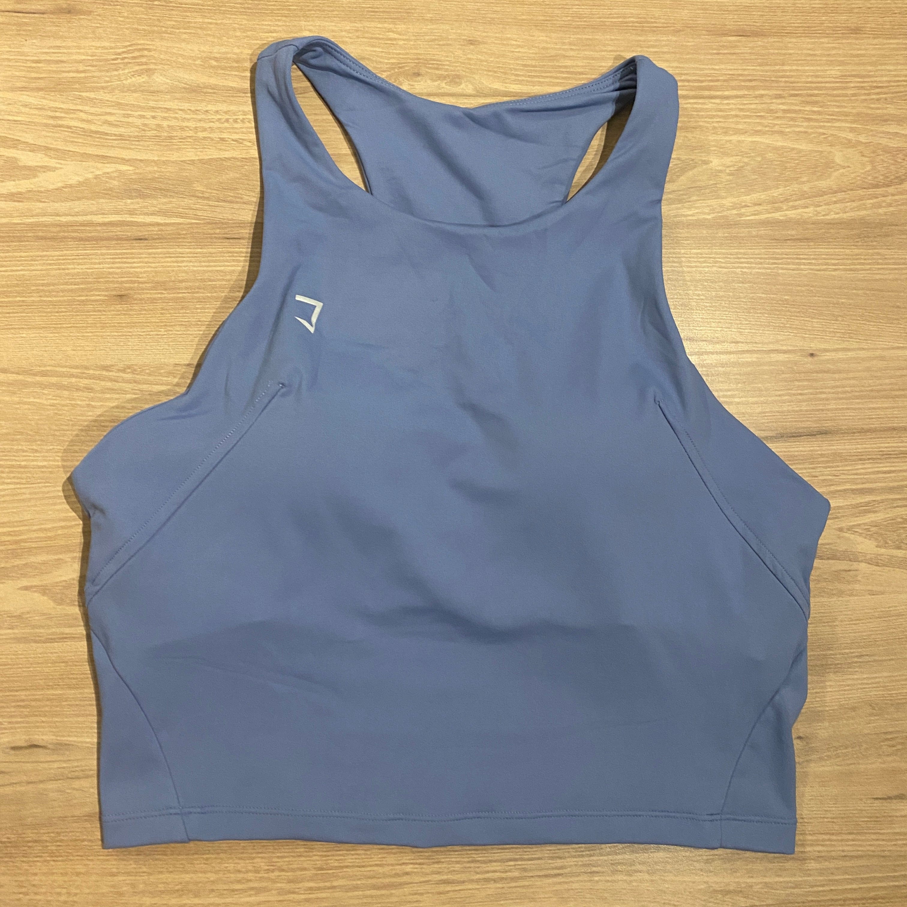 Everyday high neck padded tank top