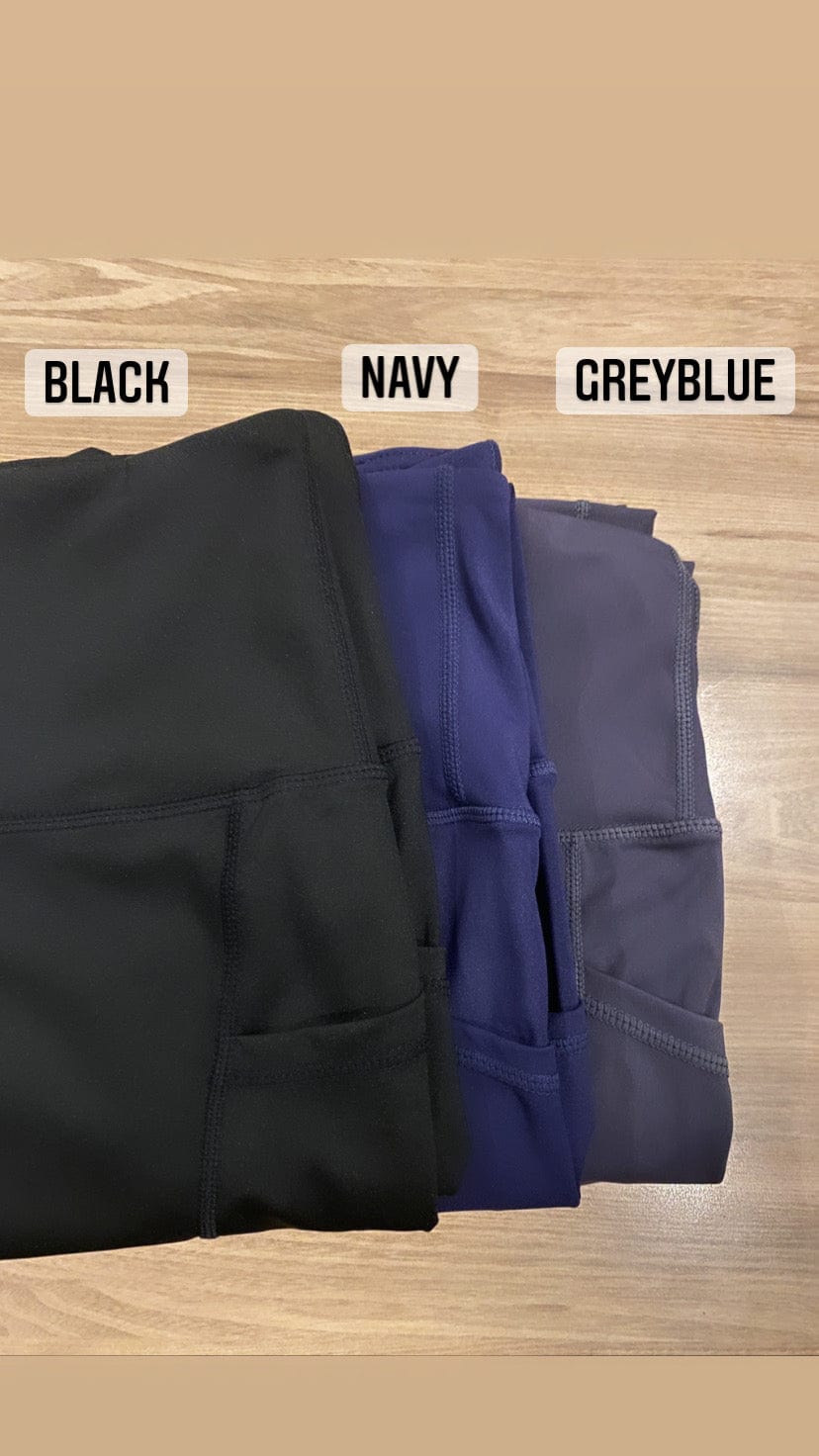 Essential 5.0 (Curves series too) seamless leggings (longer version of Everyday seamless shorts with pockets)27.5 inch inseam