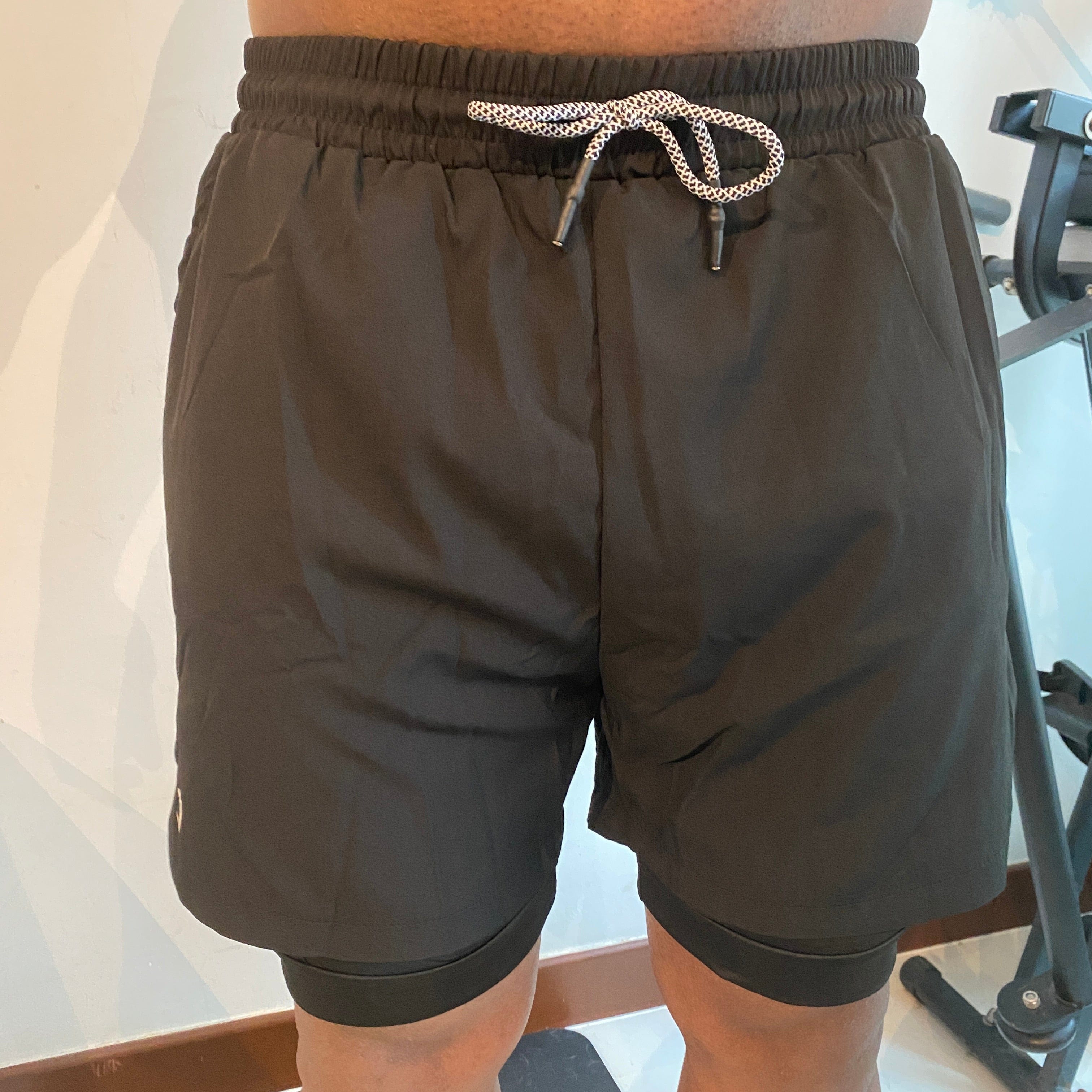 Men's shorts with on sale lining